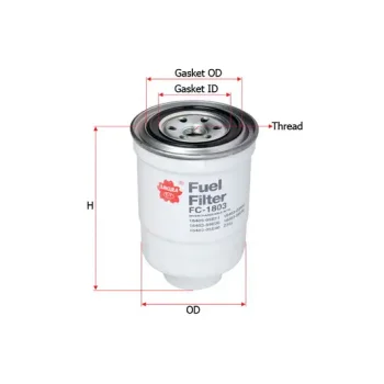 Sakura Filters AU FC-1803