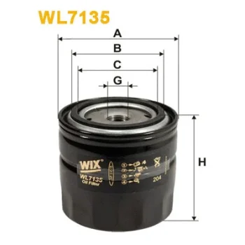 WIX FILTERS WL7135
