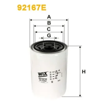 WIX FILTERS 92167E