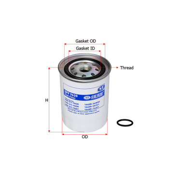 Фильтр топливный Sure Filter SFF9620
