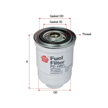Sakura Filters AU FC-1001