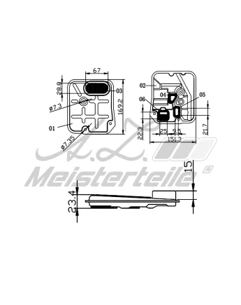 A.Z. Meisterteile AZMT-41-050-1094