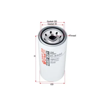 Sakura Filters AU C-5502