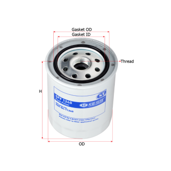 Фильтр топливный Sure Filter SFF1240
