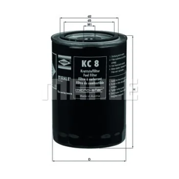 METAL LEVE KC 8