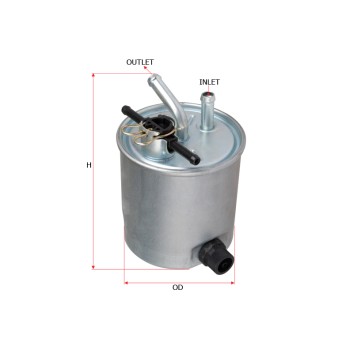 Фильтр топливный Sure Filter SFS40612