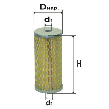 Фильтр топливный DIFA 6304M*