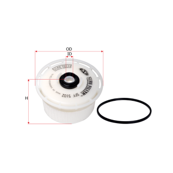 Фильтр топливный Sure Filter SFF5102