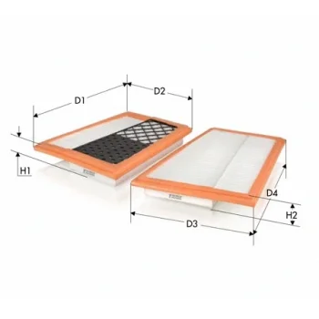 TECNECO FILTERS AR10662PMX2