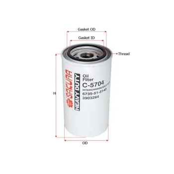 Sakura Filters AU C-5704