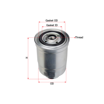 Фильтр топливный Sure Filter SFF184A
