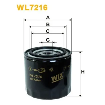 WIX FILTERS WL7216