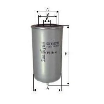 SAMPIYON FILTER CS 1637 M
