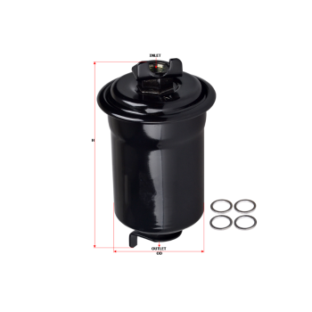 Фильтр топливный Sure Filter SFS4824
