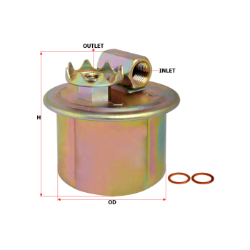 Фильтр топливный Sure Filter SFS0006