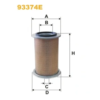 WIX FILTERS 93374E