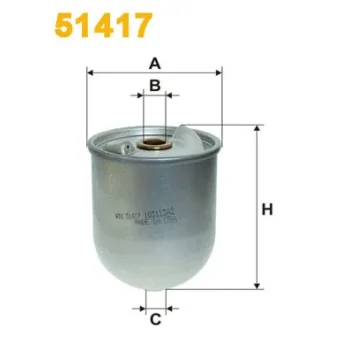 WIX FILTERS 51417