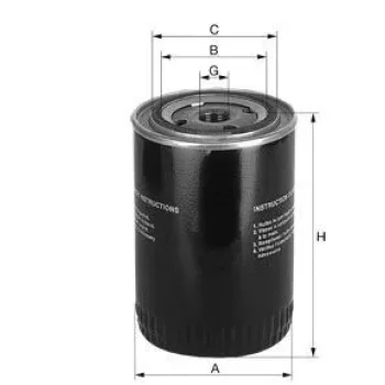 UNIFLUX FILTERS XH112