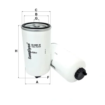 SAMPIYON FILTER CS 0201 M