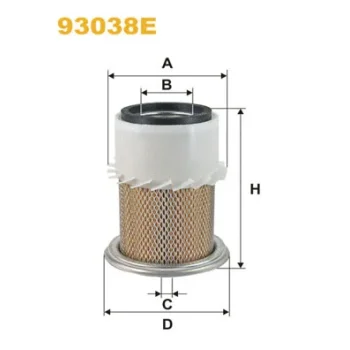 WIX FILTERS 93038E