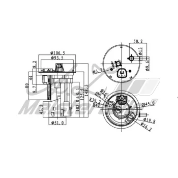 A.Z. Meisterteile AZMT-41-020-1451