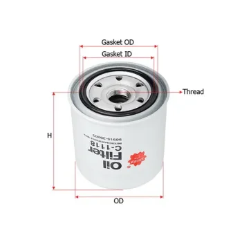 Sakura Filters AU C-1118