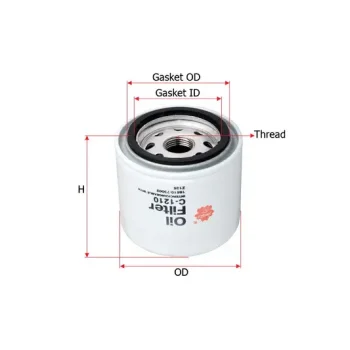 Sakura Filters AU C-1210