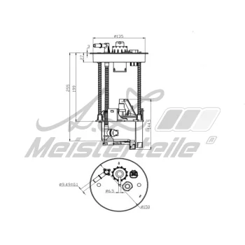 A.Z. Meisterteile AZMT-41-020-1450