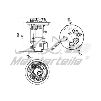 A.Z. Meisterteile AZMT-41-020-1454