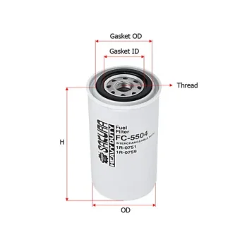 Sakura Filters AU FC-5504