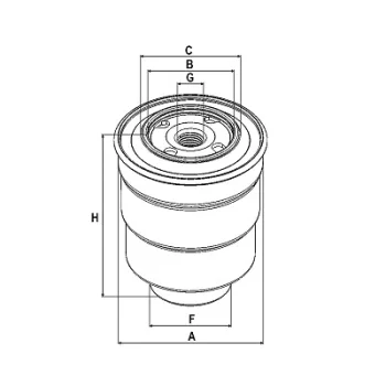 SAMPIYON FILTER CS 1607 M