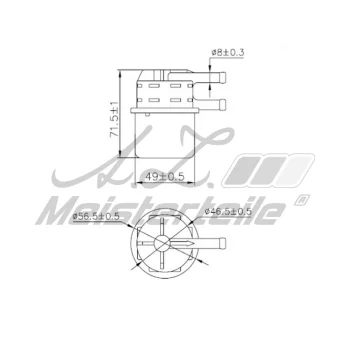 A.Z. Meisterteile AZMT-41-020-1422