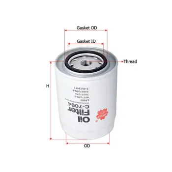 Sakura Filters AU C-7004