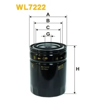 WIX FILTERS WL7222