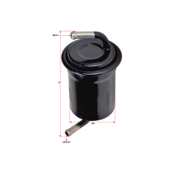 Фильтр топливный Sure Filter SFS4667