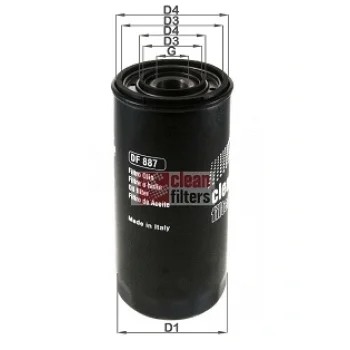 CLEAN FILTERS DF 887