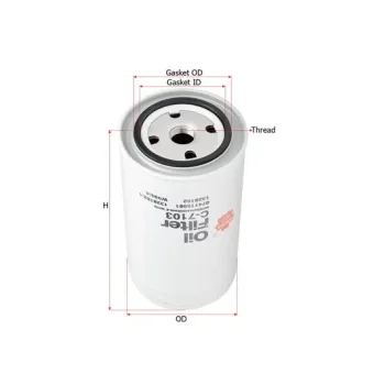Sakura Filters AU C-7103