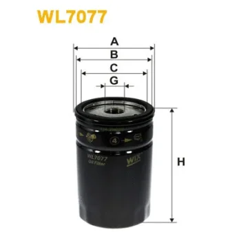 WIX FILTERS WL7077