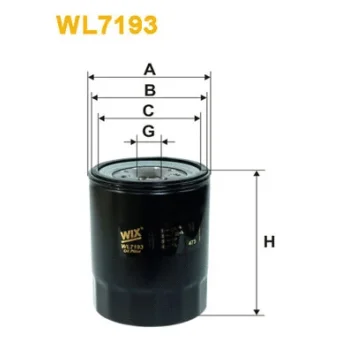 WIX FILTERS WL7193
