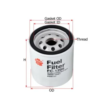Sakura Filters AU FC-1205