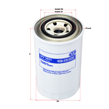 Фильтр топливный Sure Filter SFF5802