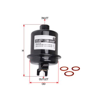 Фильтр топливный Sure Filter SFS4870