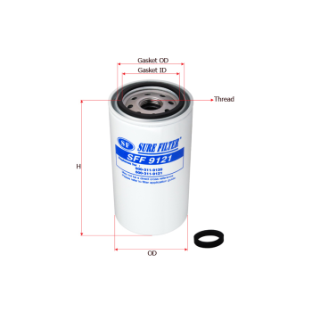 Фильтр топливный Sure Filter SFF9121