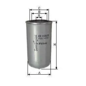 SAMPIYON FILTER CS 1648 M