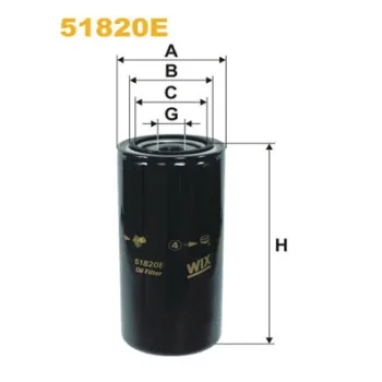 WIX FILTERS 51820E