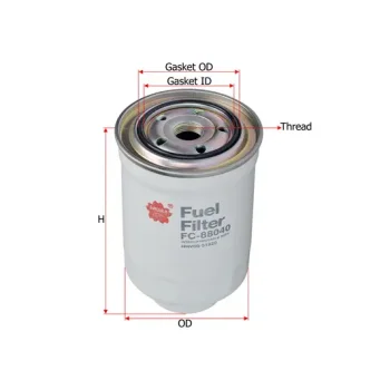 Sakura Filters AU FC-88040